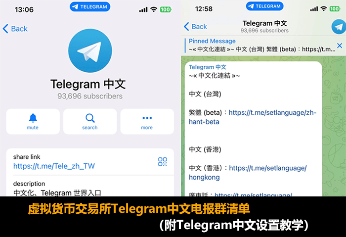 Telegram中文设置定教学