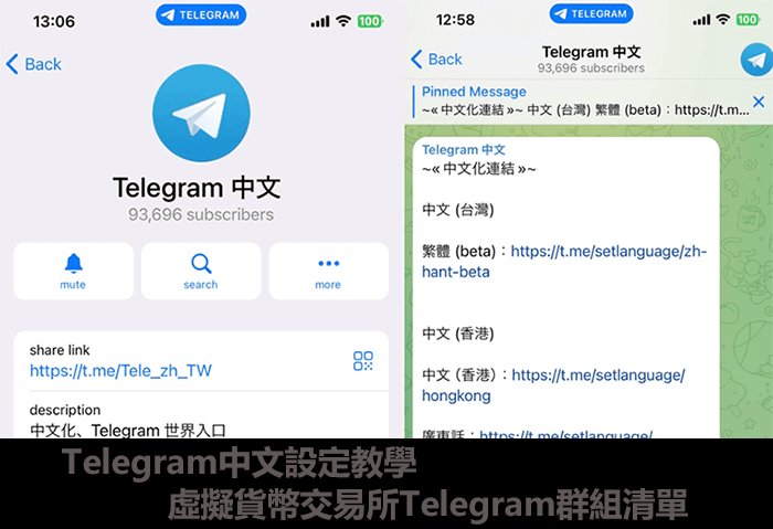 Telegram中文教學